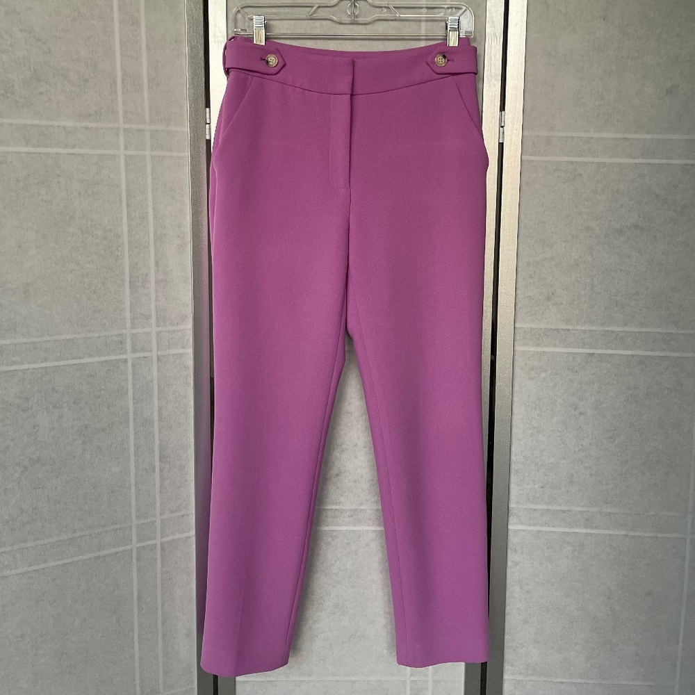 Veronica Beard Orchid Gamila Pants Sz 2